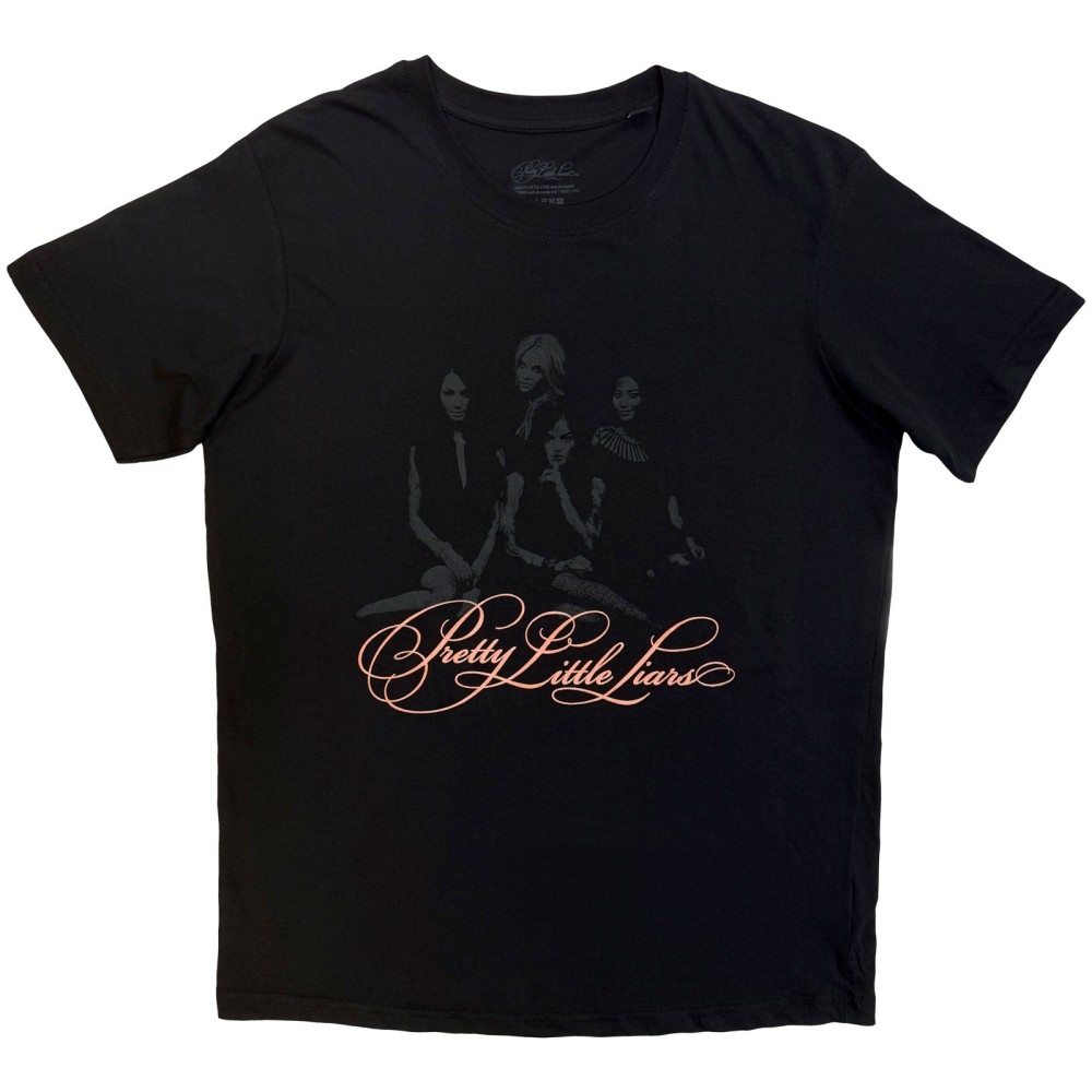 Pretty Little Liars - Shh Mens Tshirt - Black